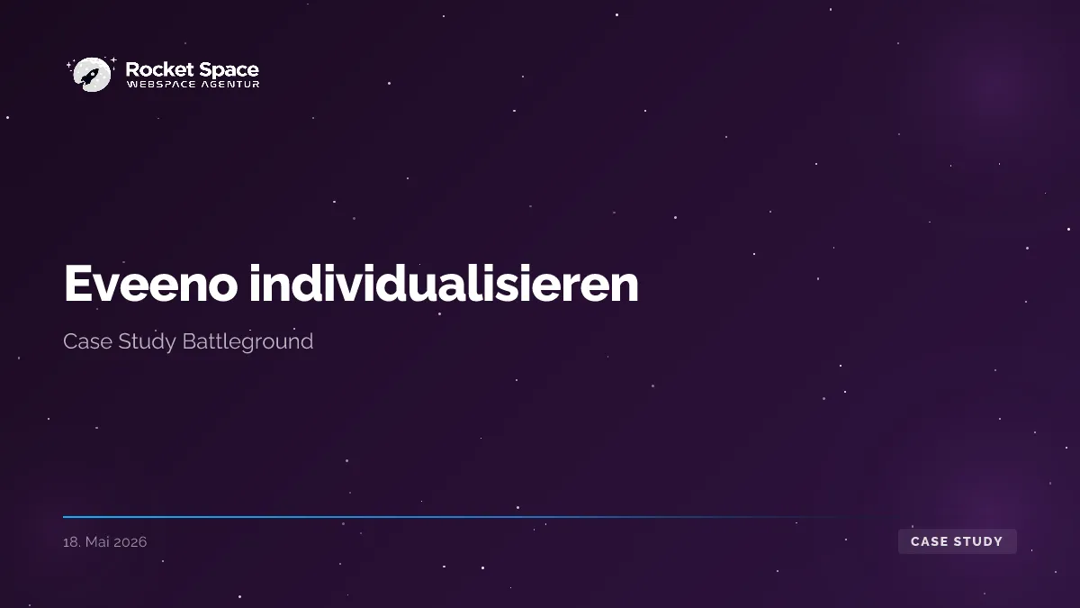 Eveeno individualisieren: Case Study Battleground
