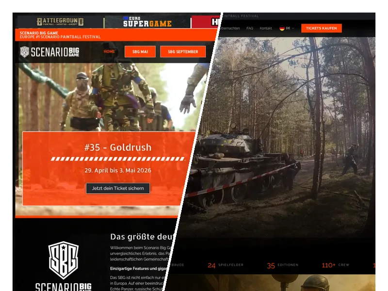 Webdesign Referenz Battleground