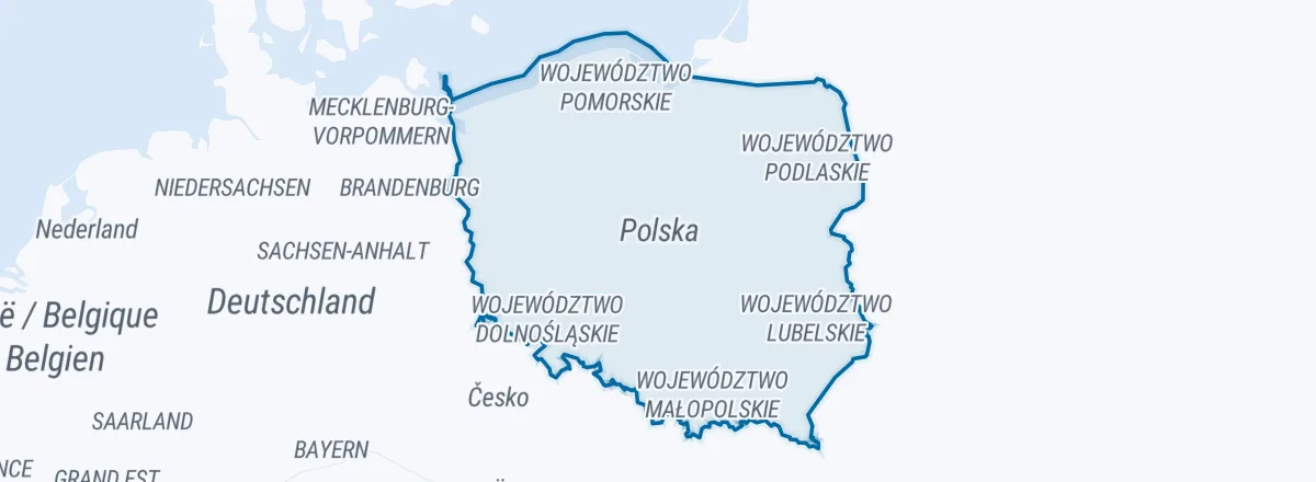 Karte: Polen